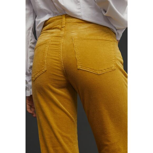 The Yaya Mid-Rise Crop Flare Corduroy Jeans - New 24P (Petite) - Picture 6 of 8